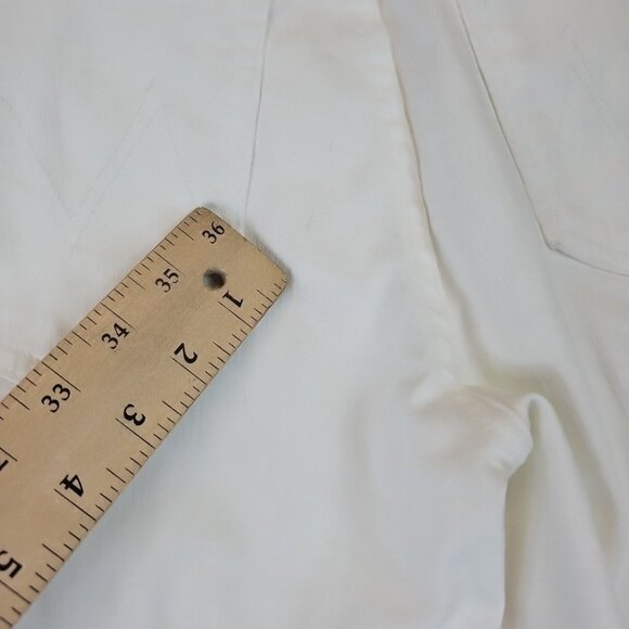 Mother The Roller Fray Jeans Women's 27 Fairest Of Them All High Rise Wide Leg - Picture 14 of 15